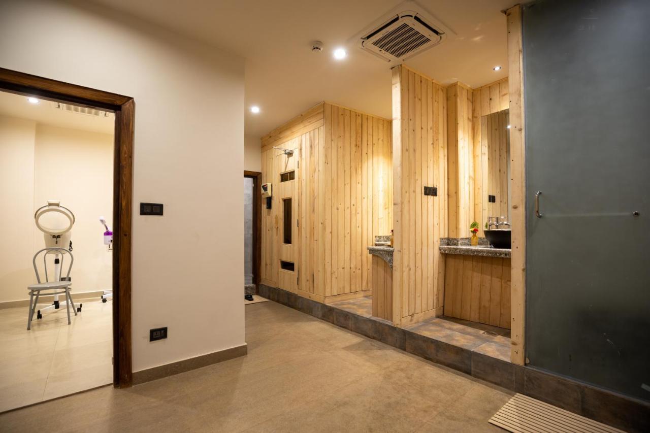 Basera Boutique Hotel Katmandu Dış mekan fotoğraf A modern Japanese onsen