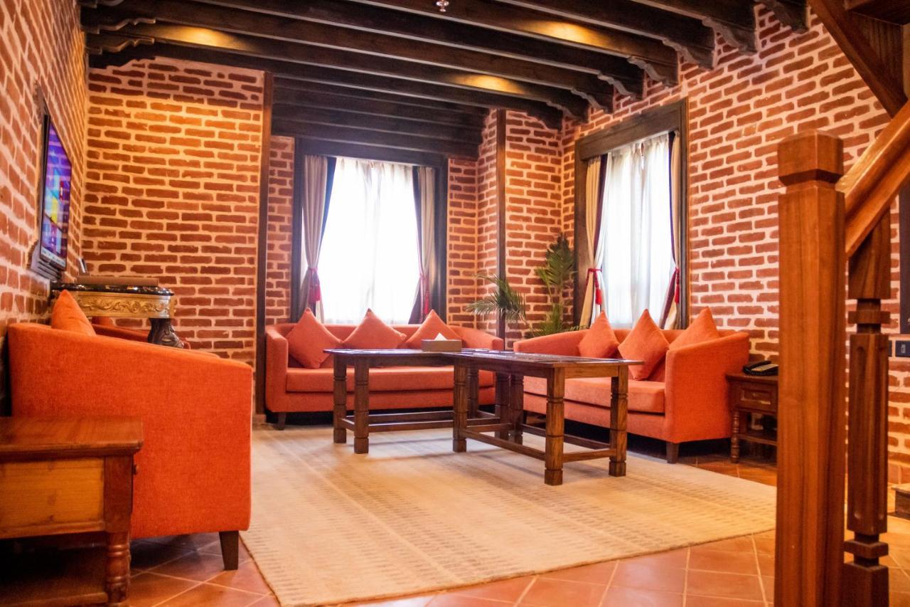 Basera Boutique Hotel Katmandu Dış mekan fotoğraf The interior of the hotel