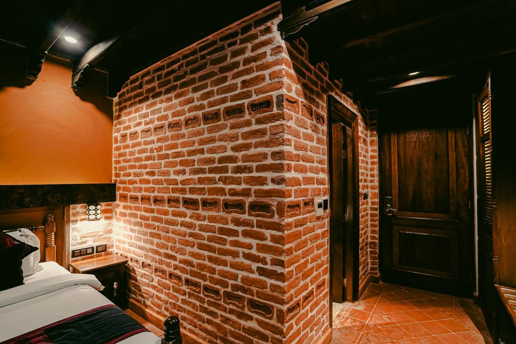 Basera Boutique Hotel Katmandu Dış mekan fotoğraf Interior of the restaurant